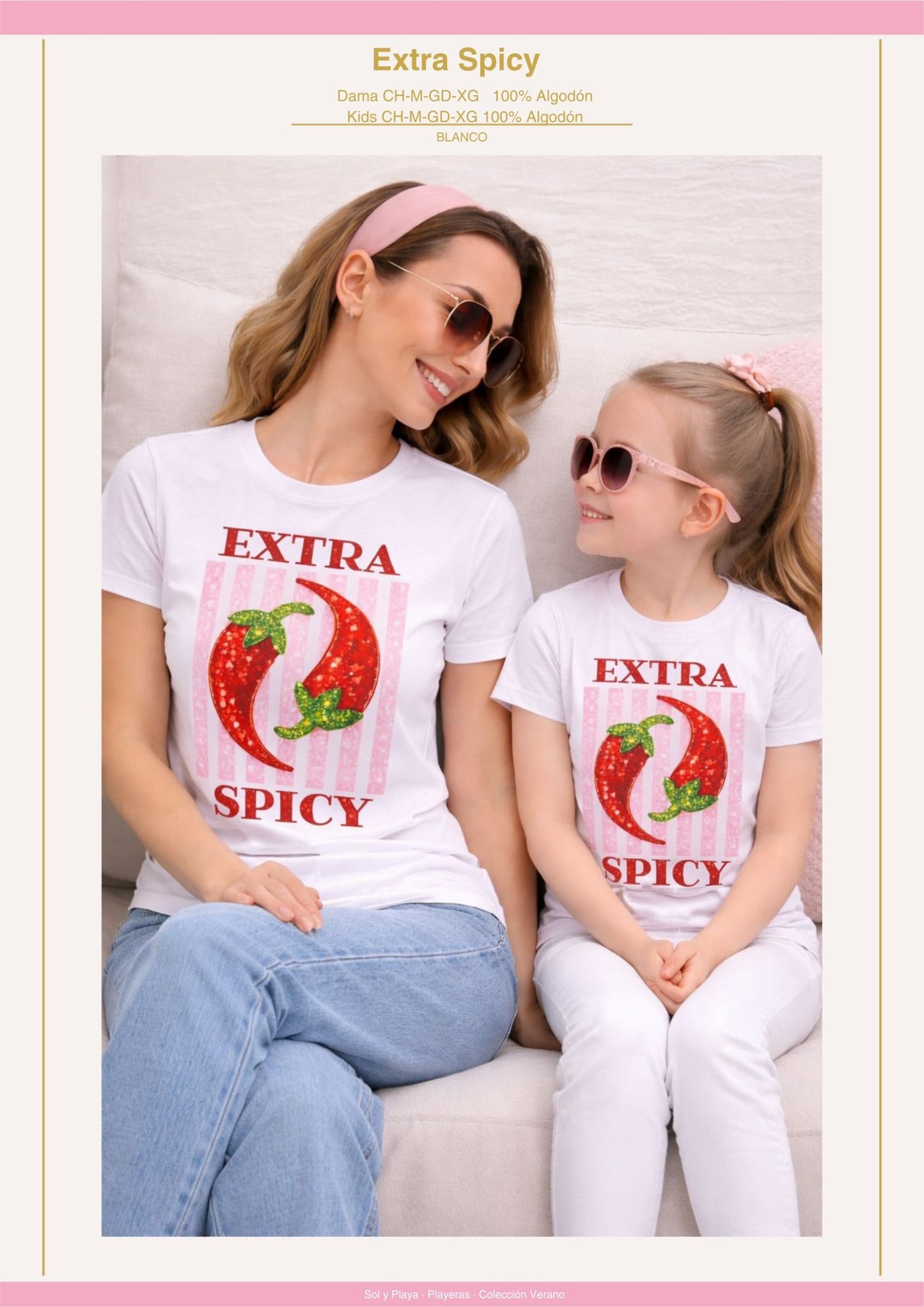 PLAYERA EXTRA SPICY KIDS
