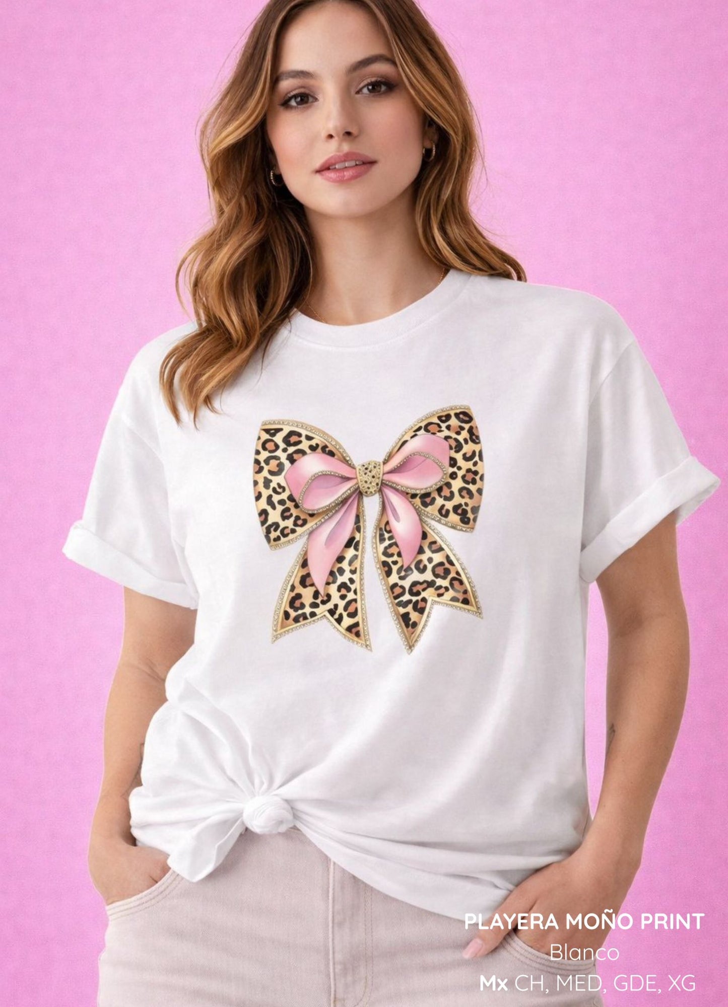 PLAYERA MOÑO PRINT