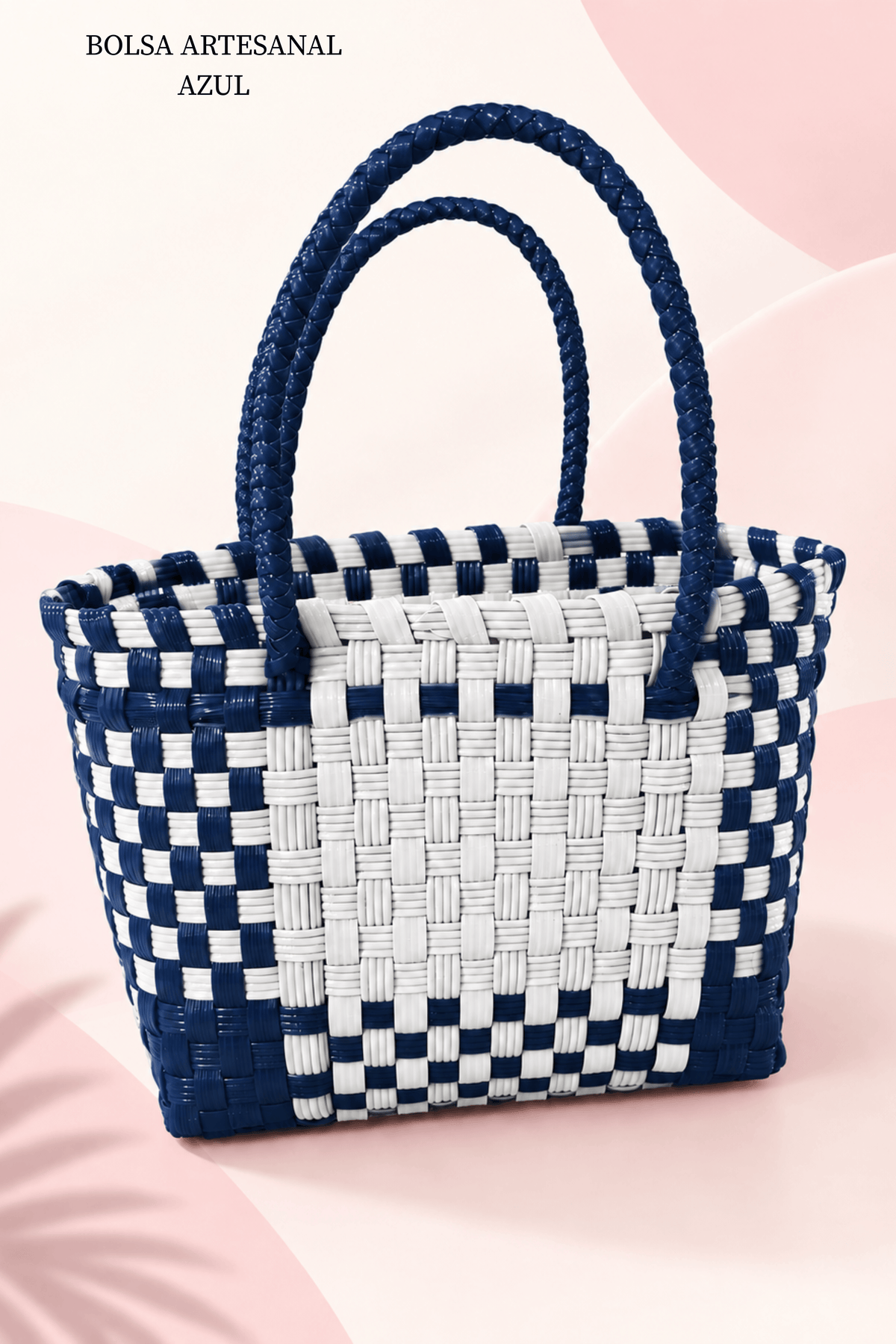 BOLSA ARTESANAL AZUL