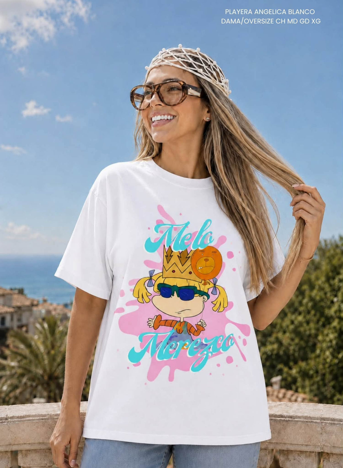 PLAYERA ANGELICA BLANCO