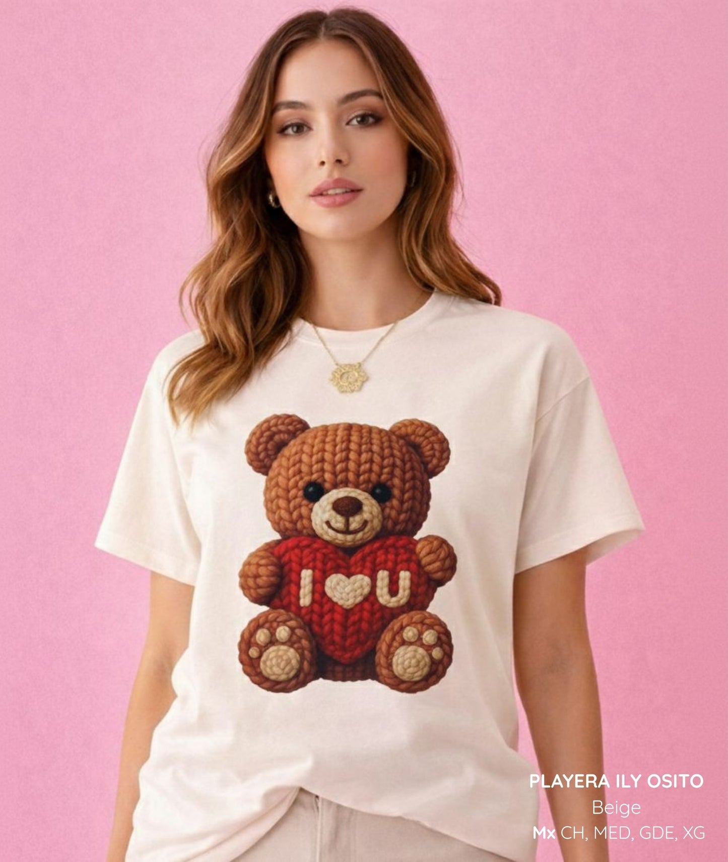 PLAYERA ILY OSITO