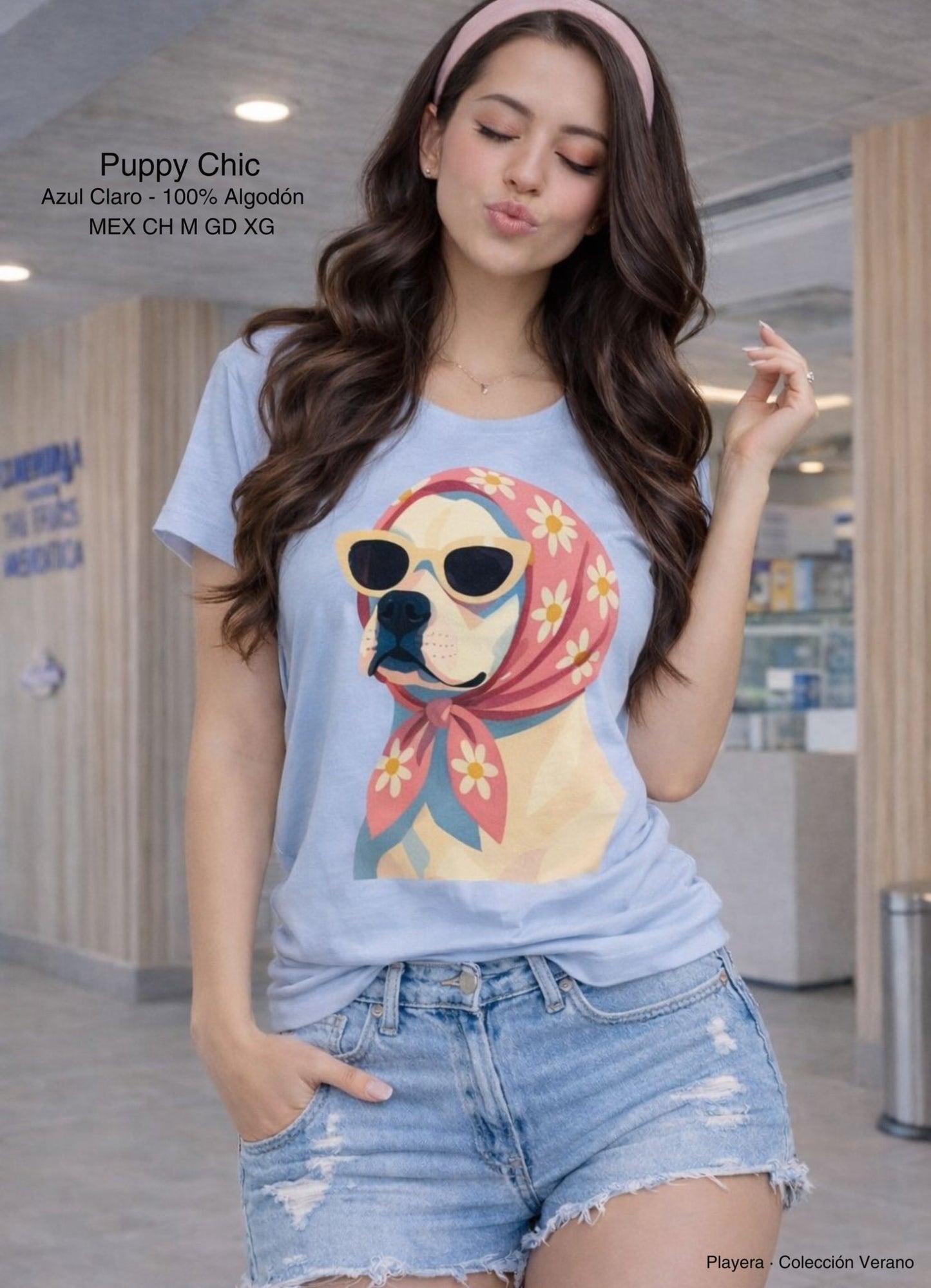 PLAYERA PUPPY CHIC
