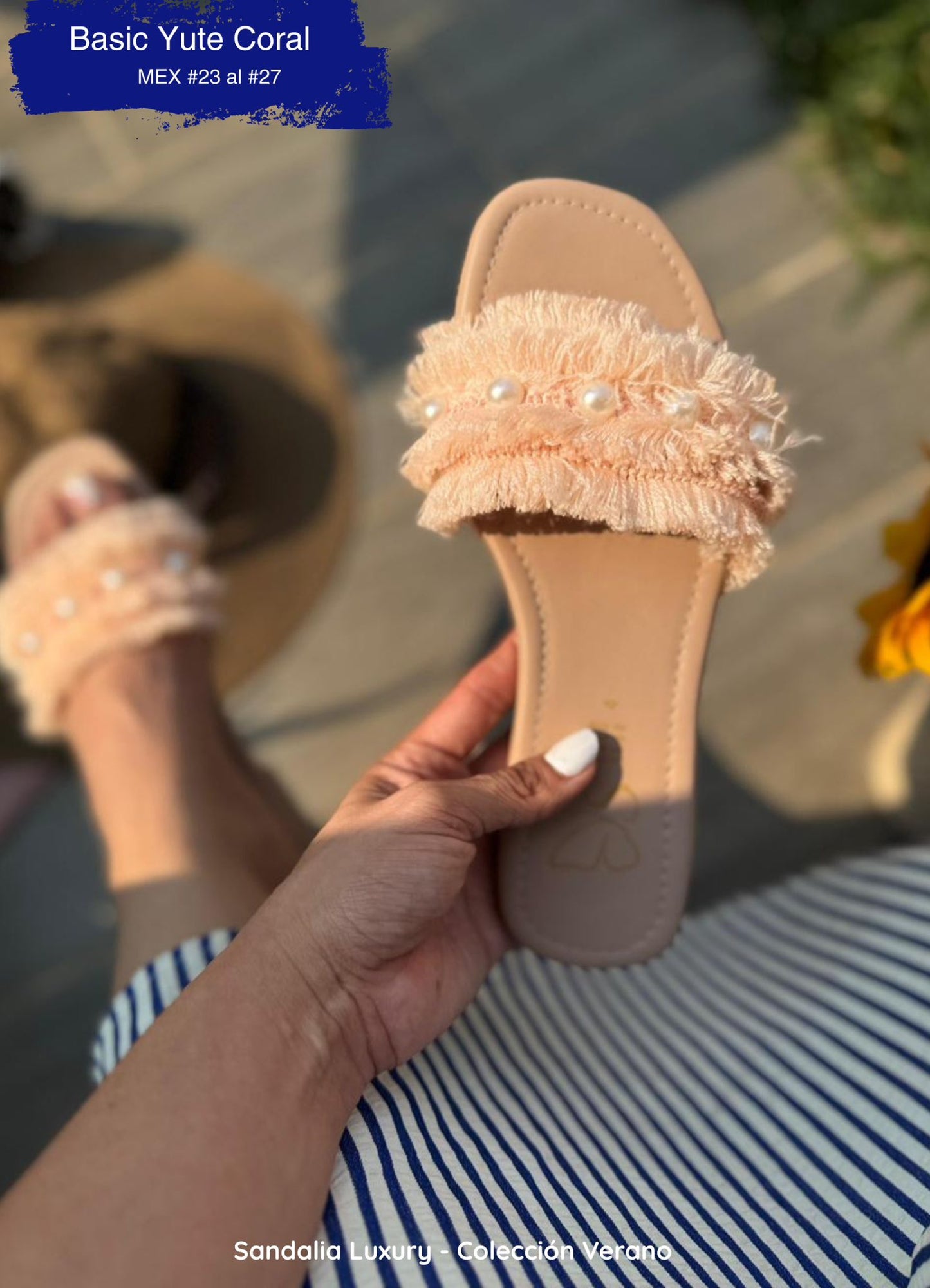 LUXURY BASIC YUTE CORAL