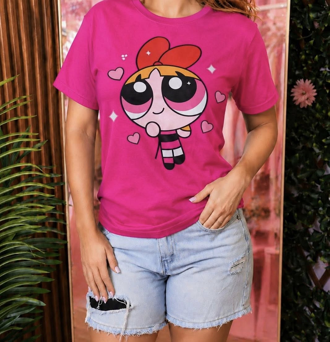 PLAYERA BLOSSOM DAMA FIUSHA