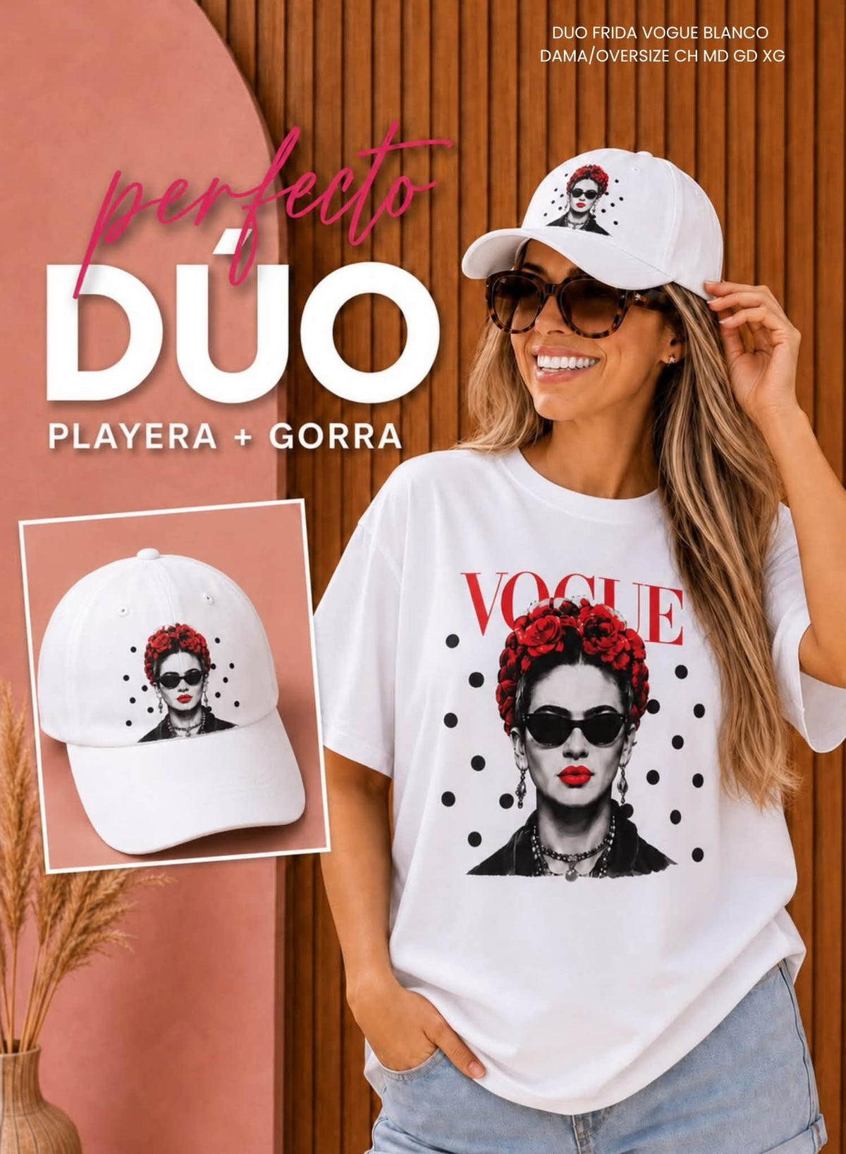 DUO FRIDA VOGUE BLANCO