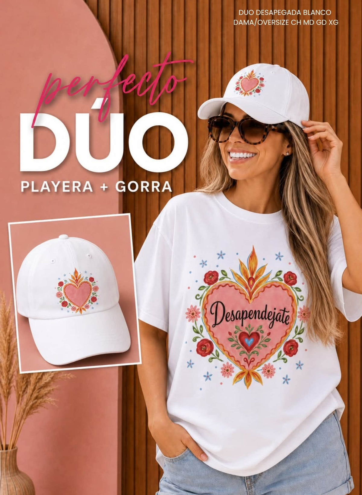 DUO DESAPEGADA BLANCO