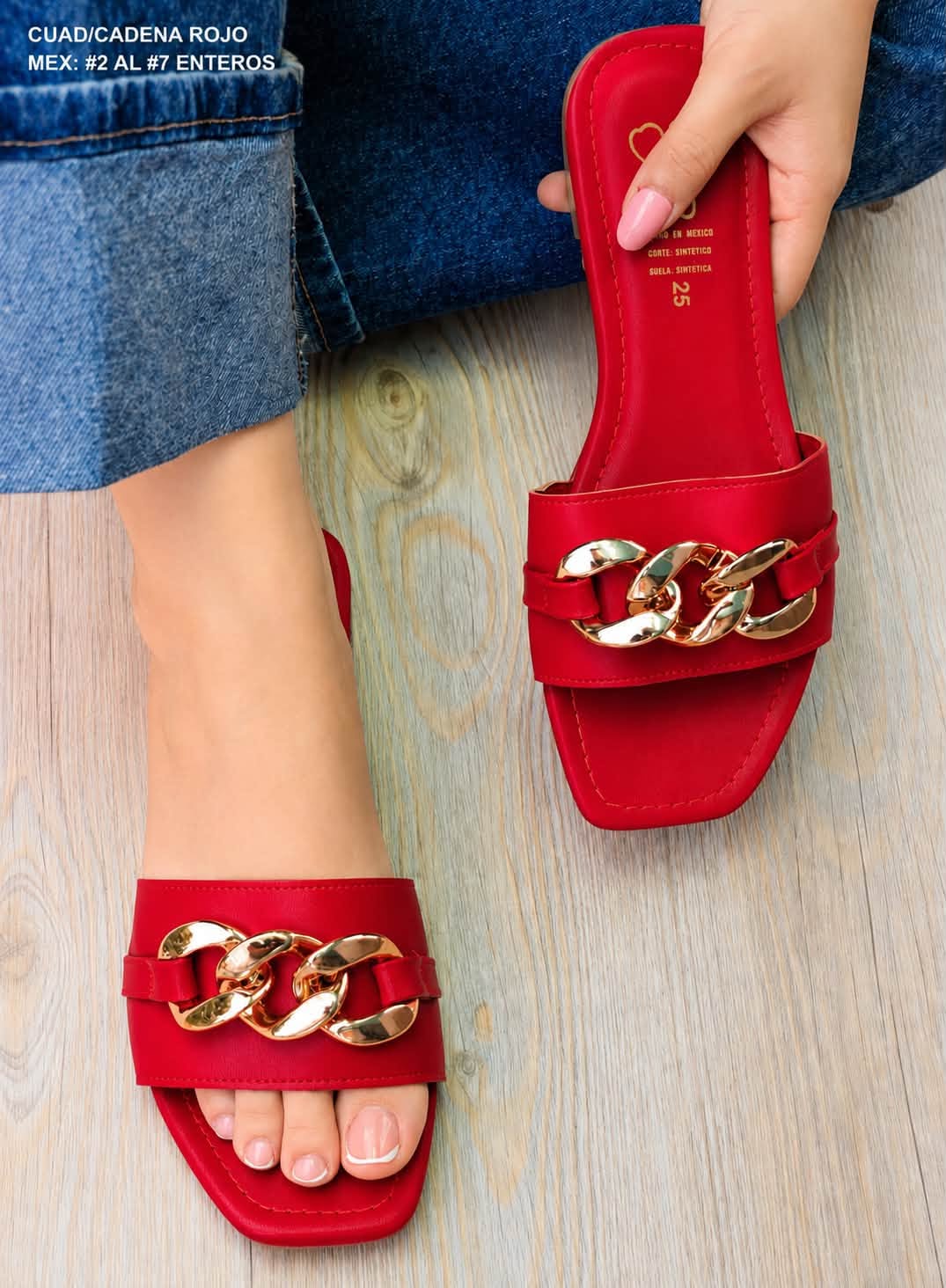 CUAD CADENA ROJO
