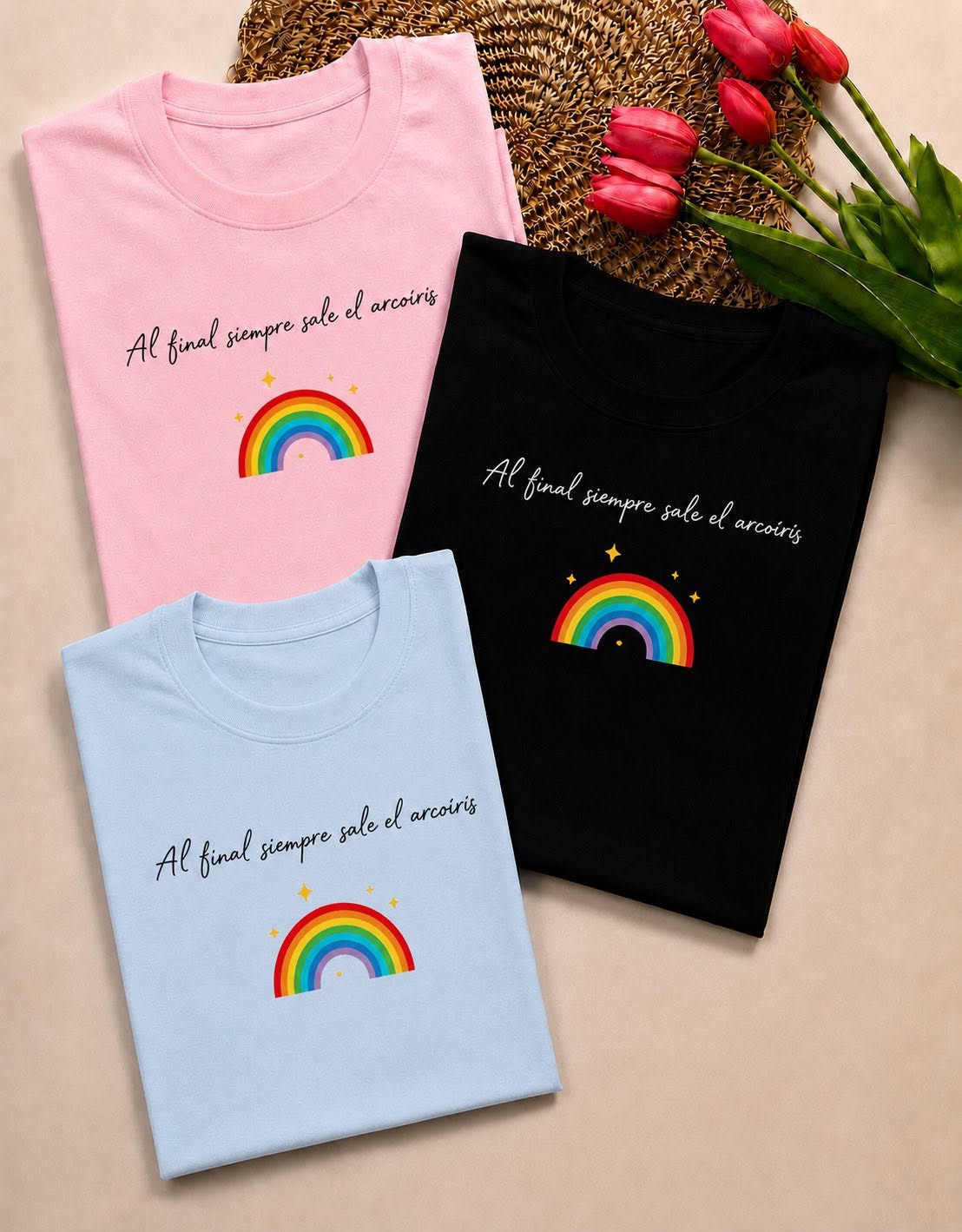 PLAYERA ARCOIRIS