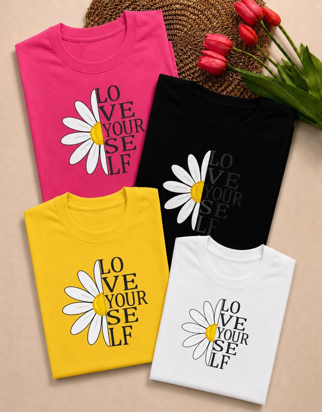 PLAYERA LOVE YOUR SELF