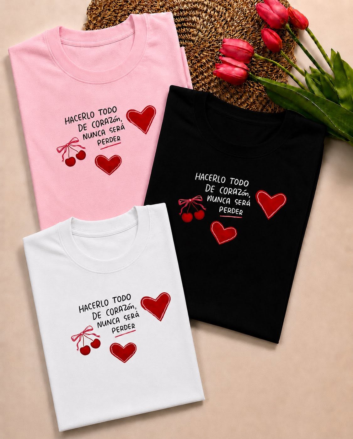 PLAYERA DE CORAZON