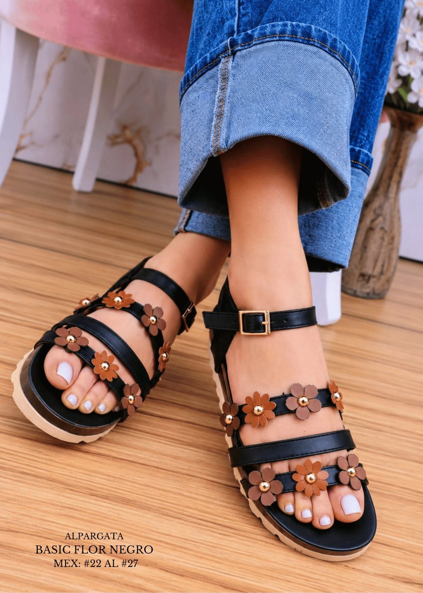 ALP BASIC FLOR NEGRO