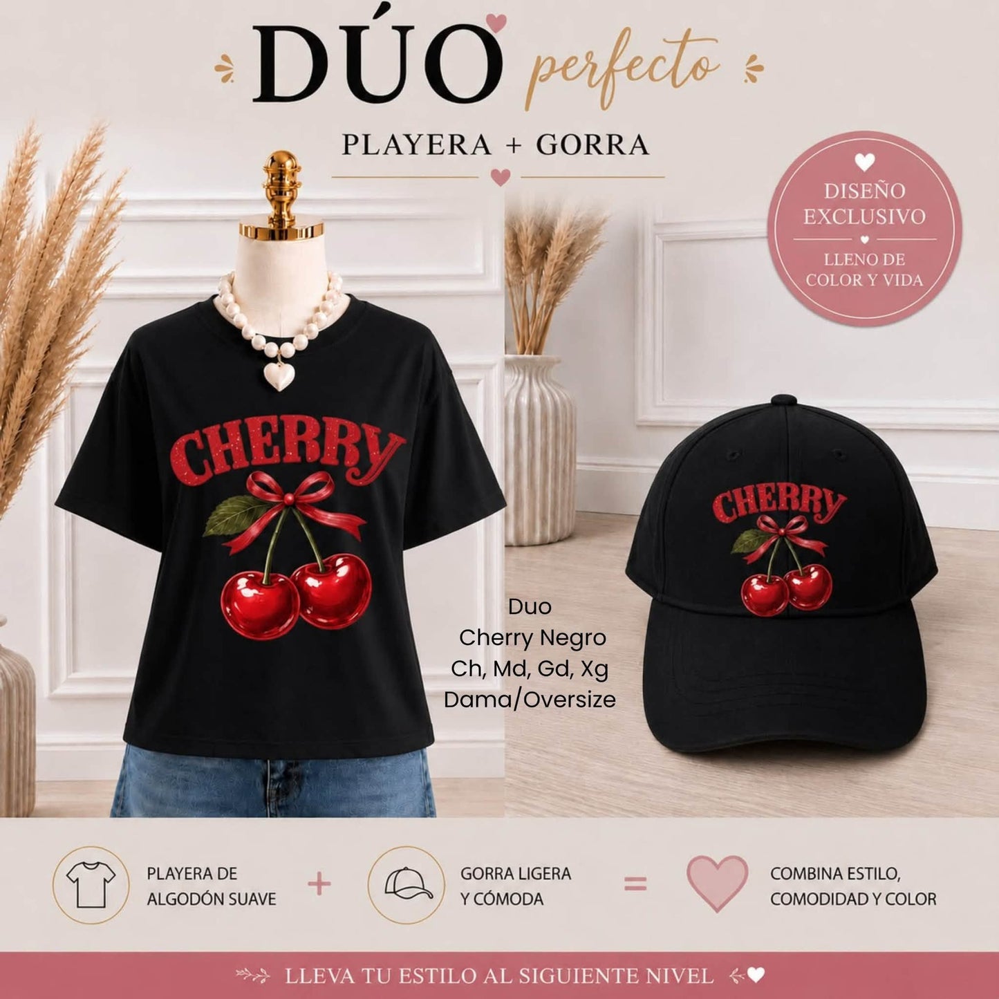 DUO CHERRY NEGRO