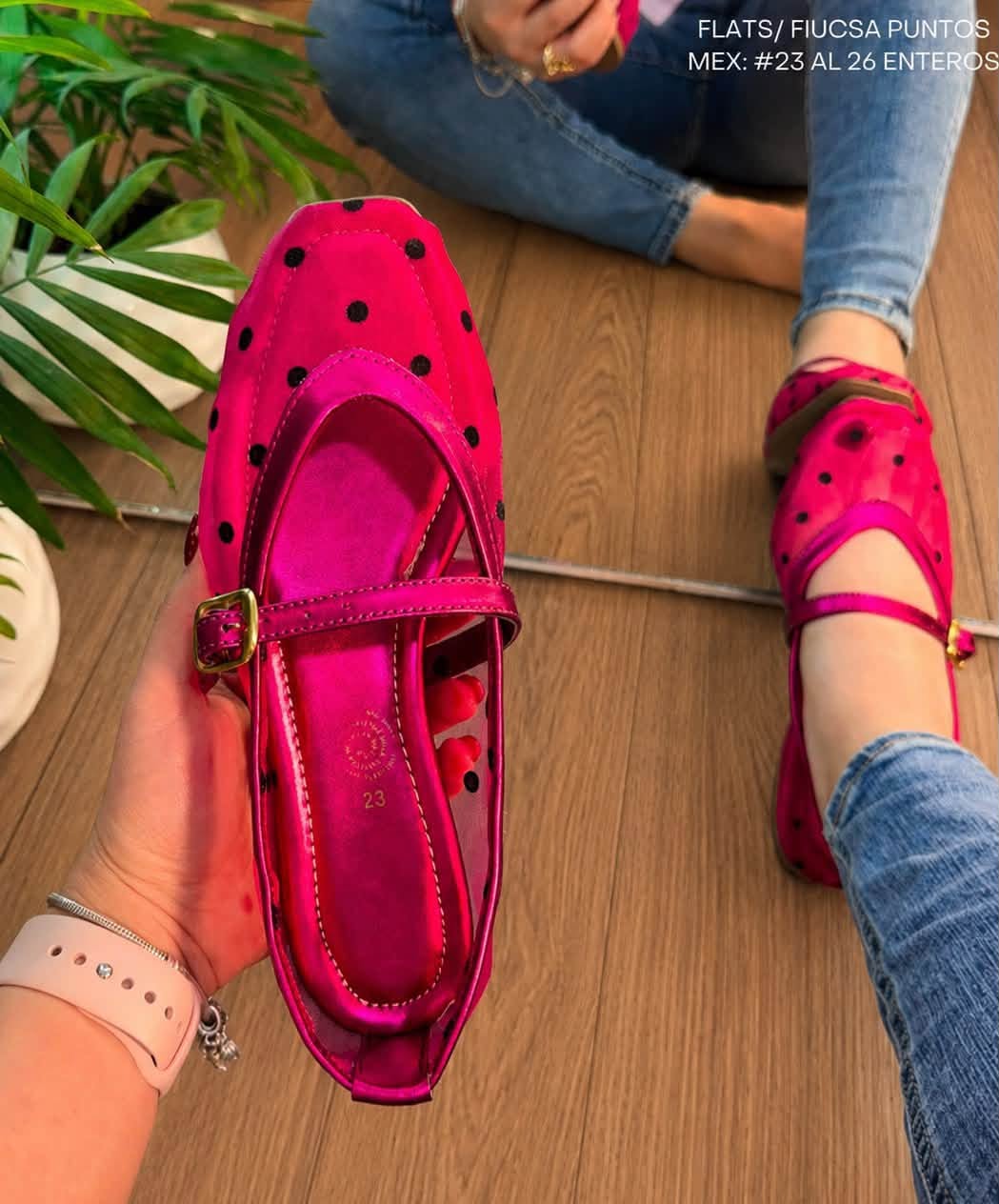 FLATS FIUCSA PUNTOS