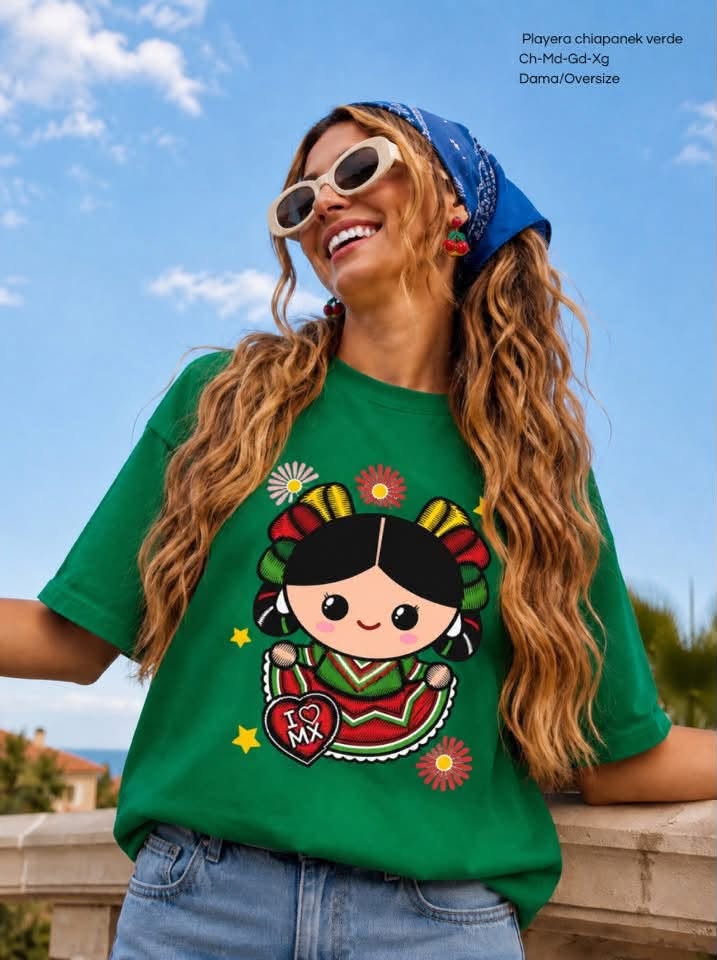 PLAYERA CHIAPANEK VERDE