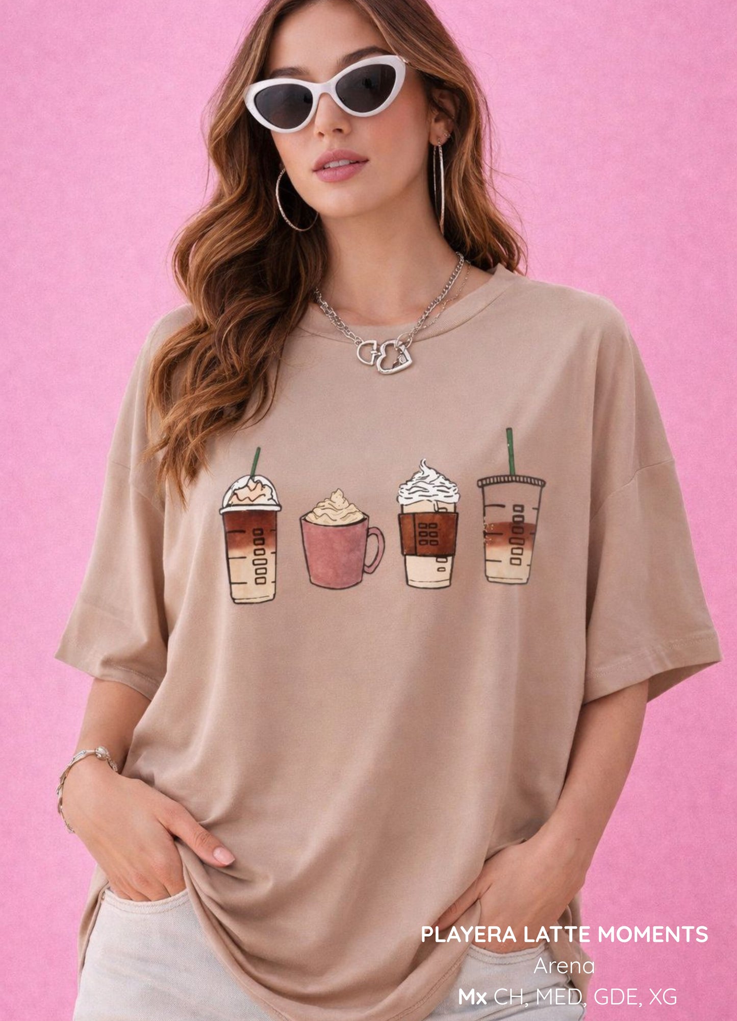 PLAYERA LATTE MOMENTS