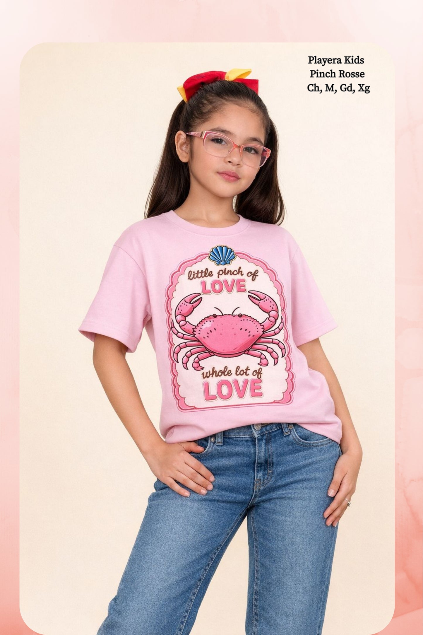 PLAYERA/KIDS/PINCH/ROSSE