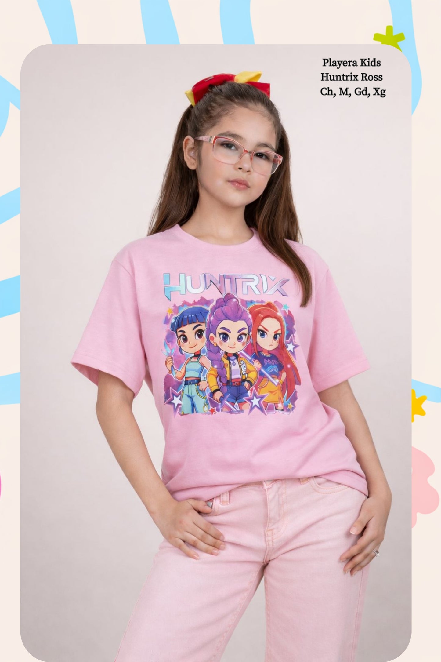 PLAYERA HUNTRIX ROSS KIDS