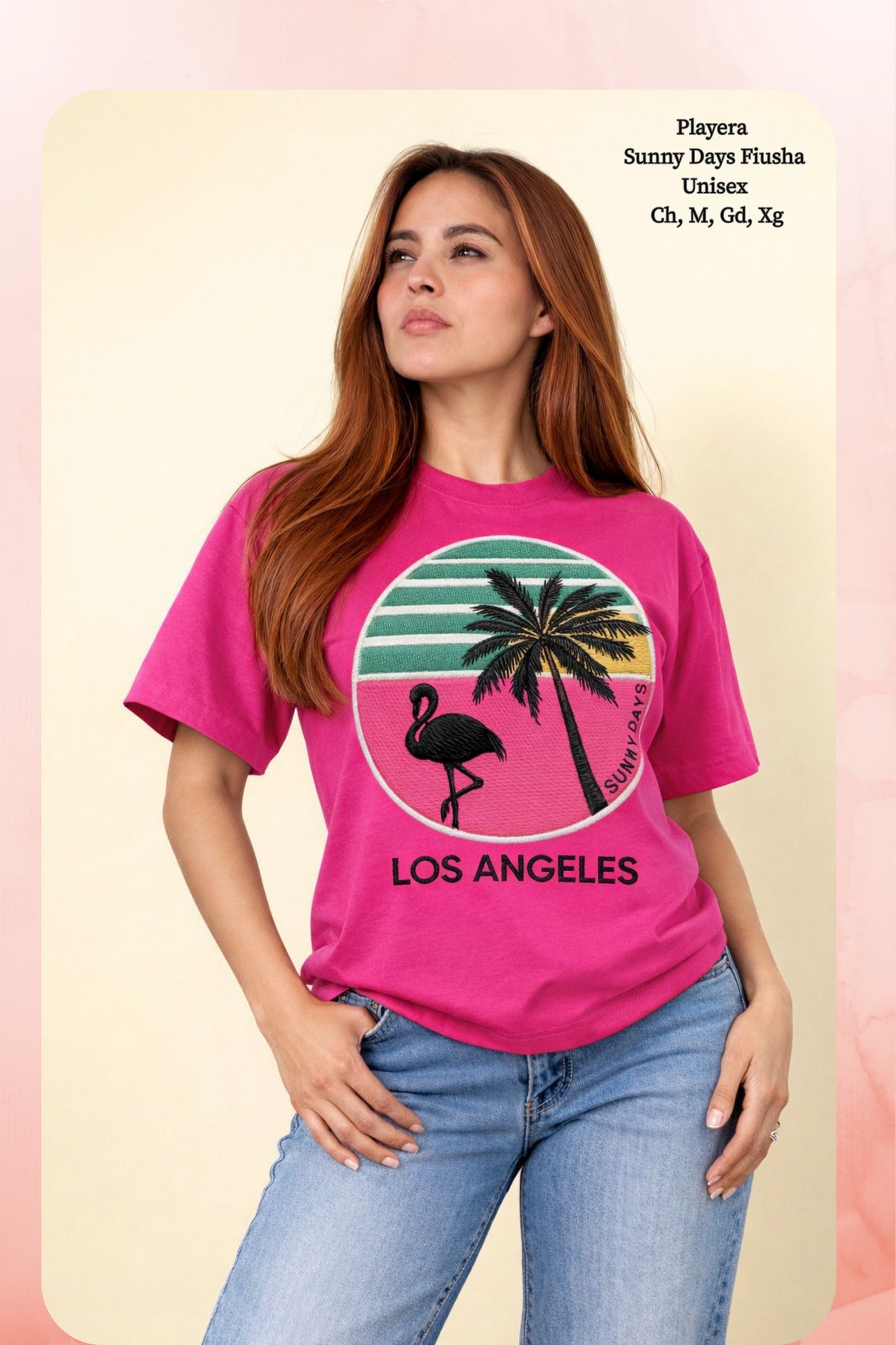 PLAYERA SUNNY DAYS FIUSHA DAMA