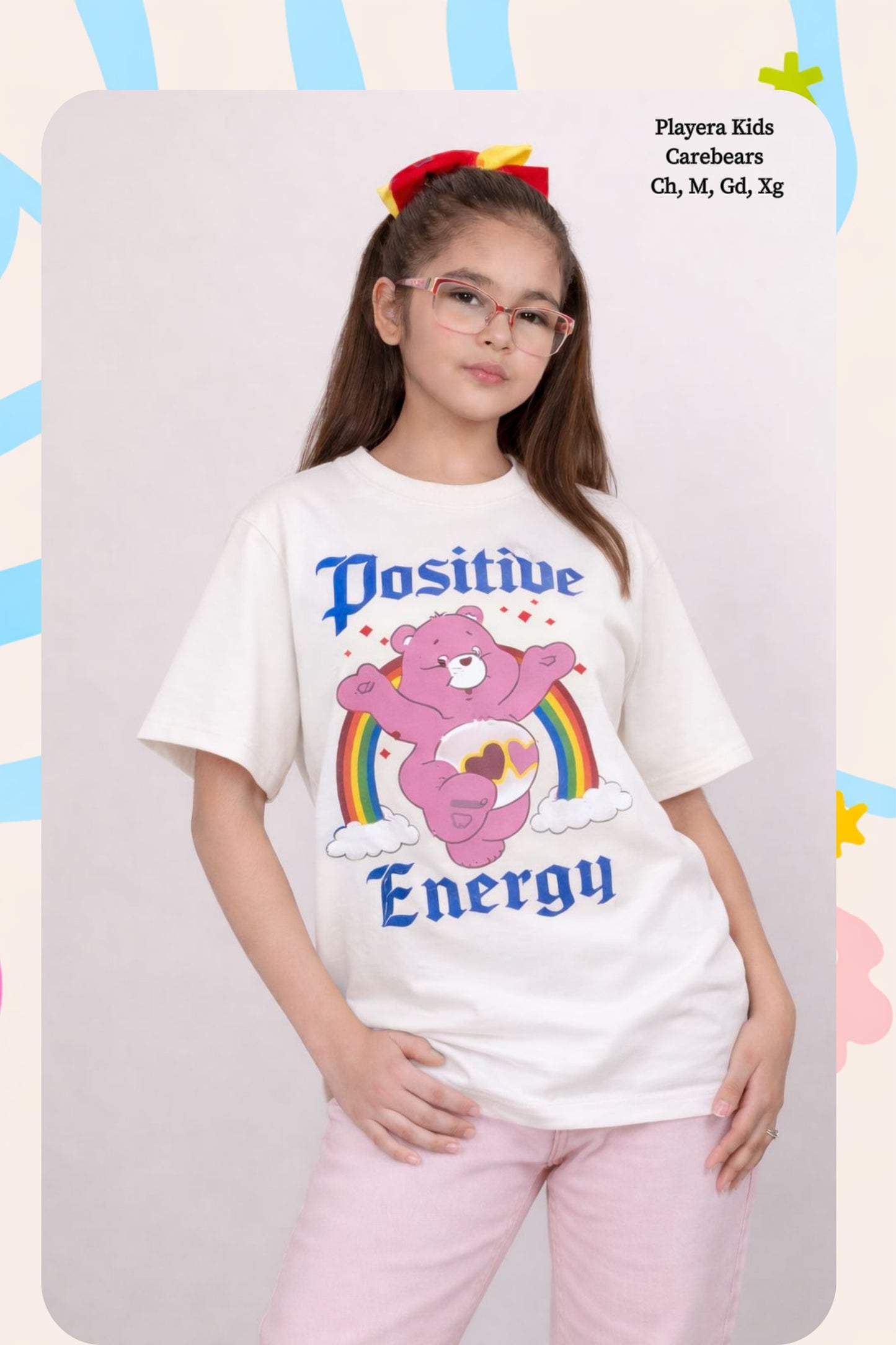 PLAYERA CAREBEARS KIDS