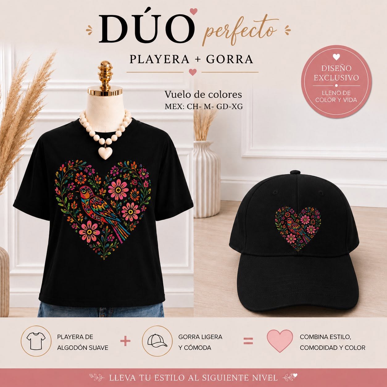 DUO VUELO DE COLORES