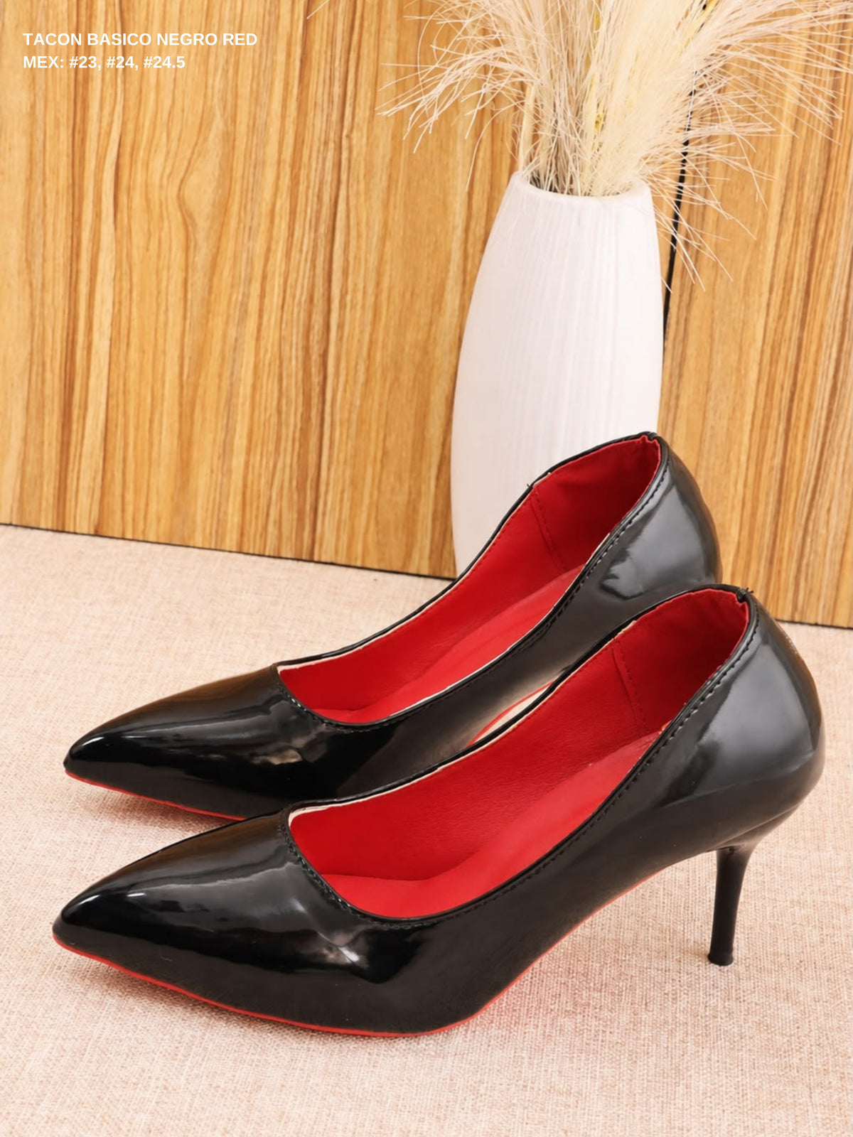 TACON BASICO NEGRO RED