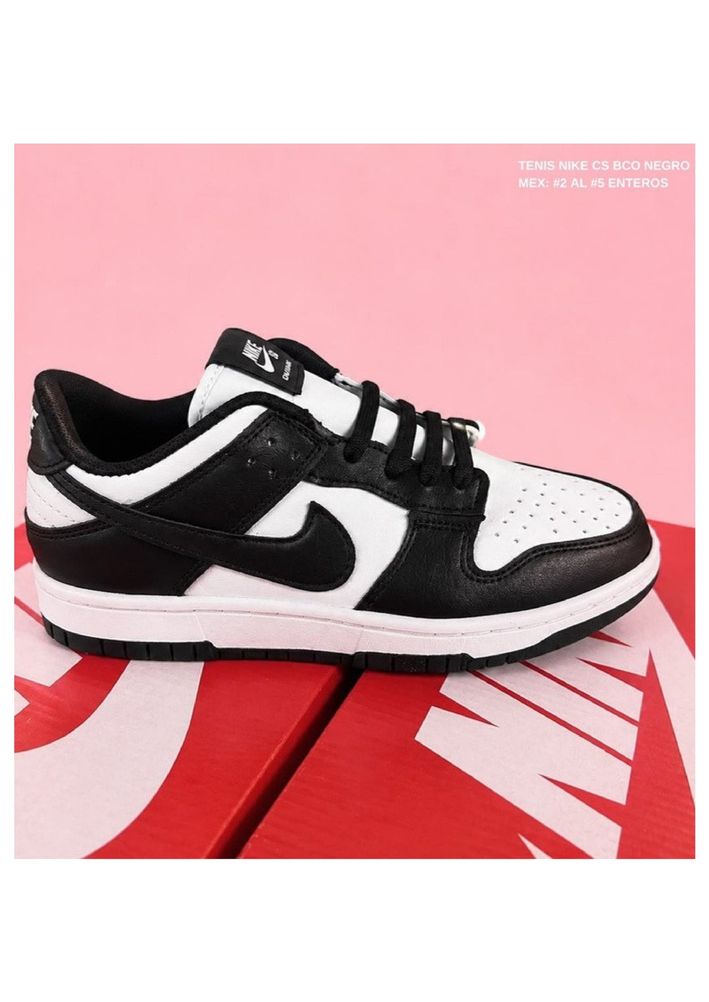 TENIS NIKE CS BCO NEGRO