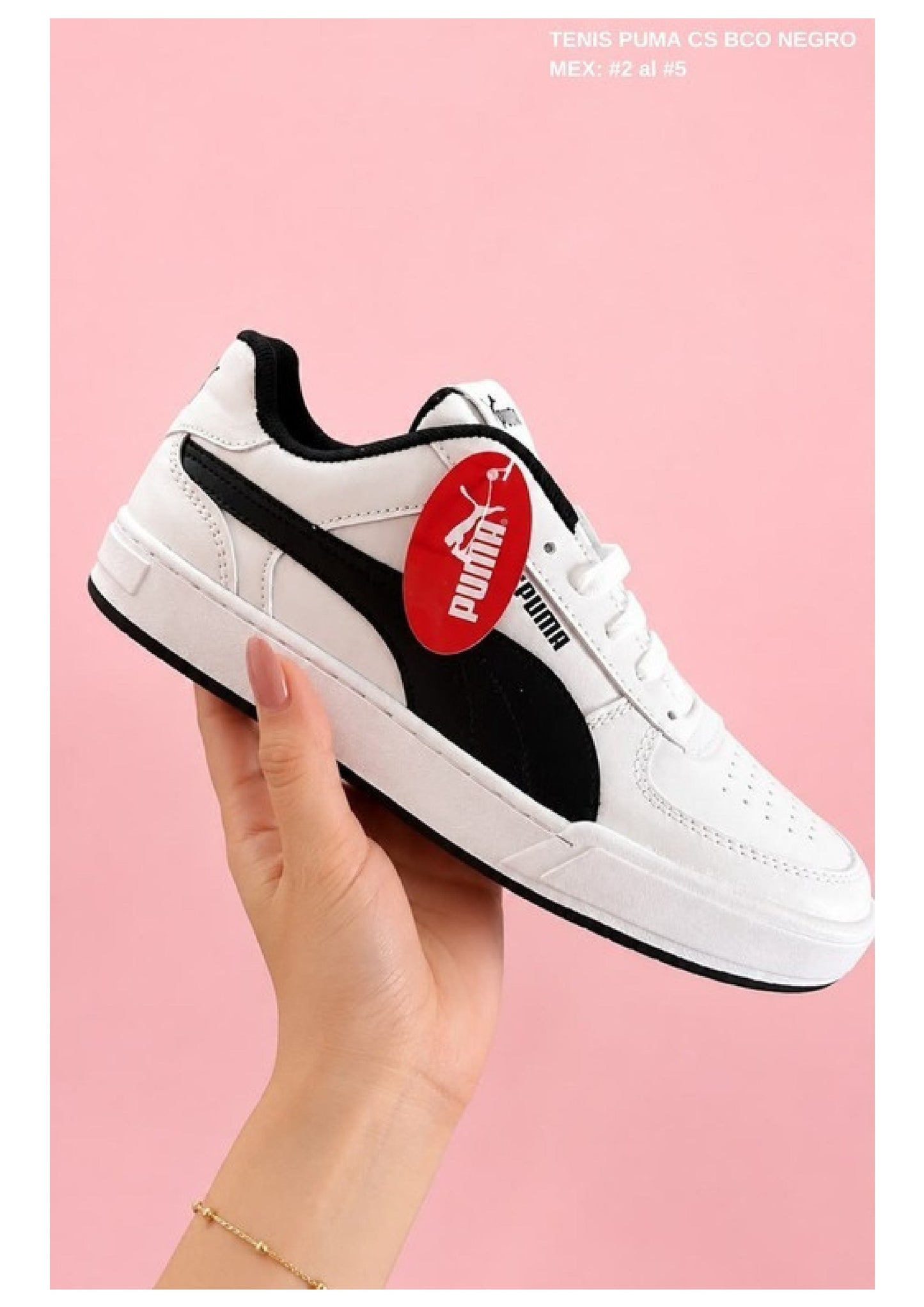 TENIS PUMA CS BCO NEGRO