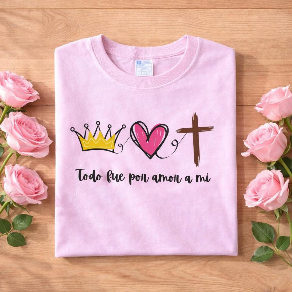 PLAYERA AMORAMI ROSA