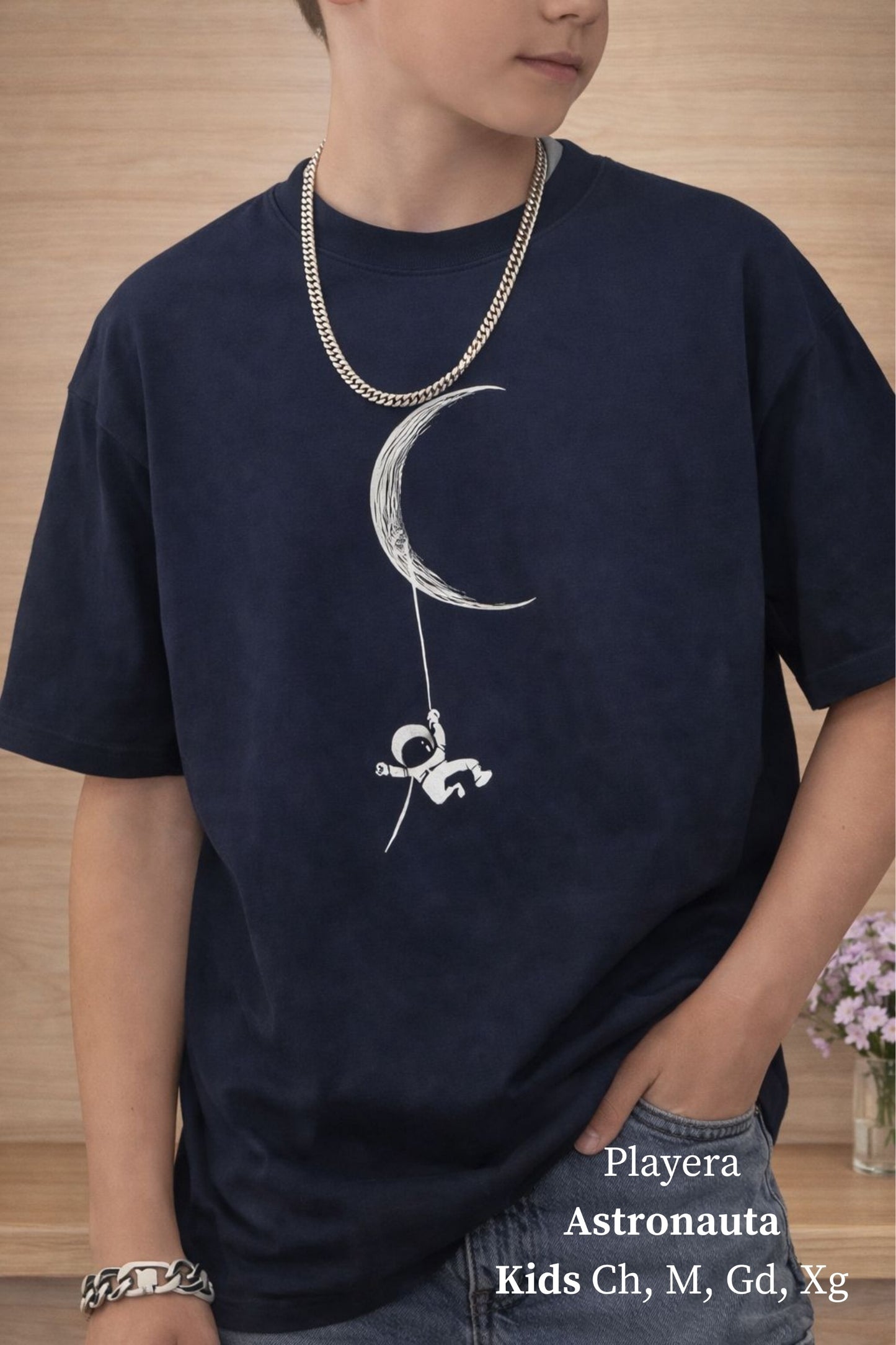 PLAYERA ASTRONAUTA KIDS