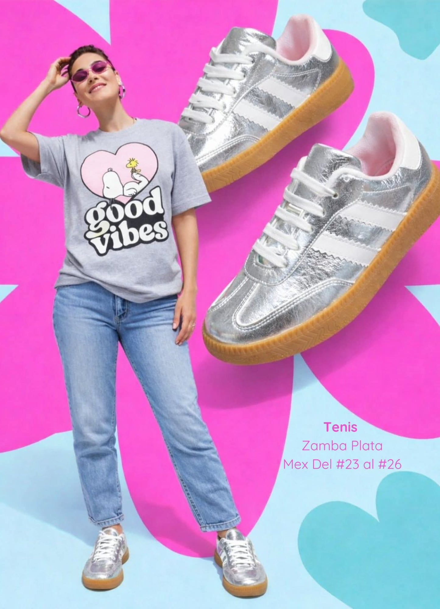 TENIS ZAMBA PLATA