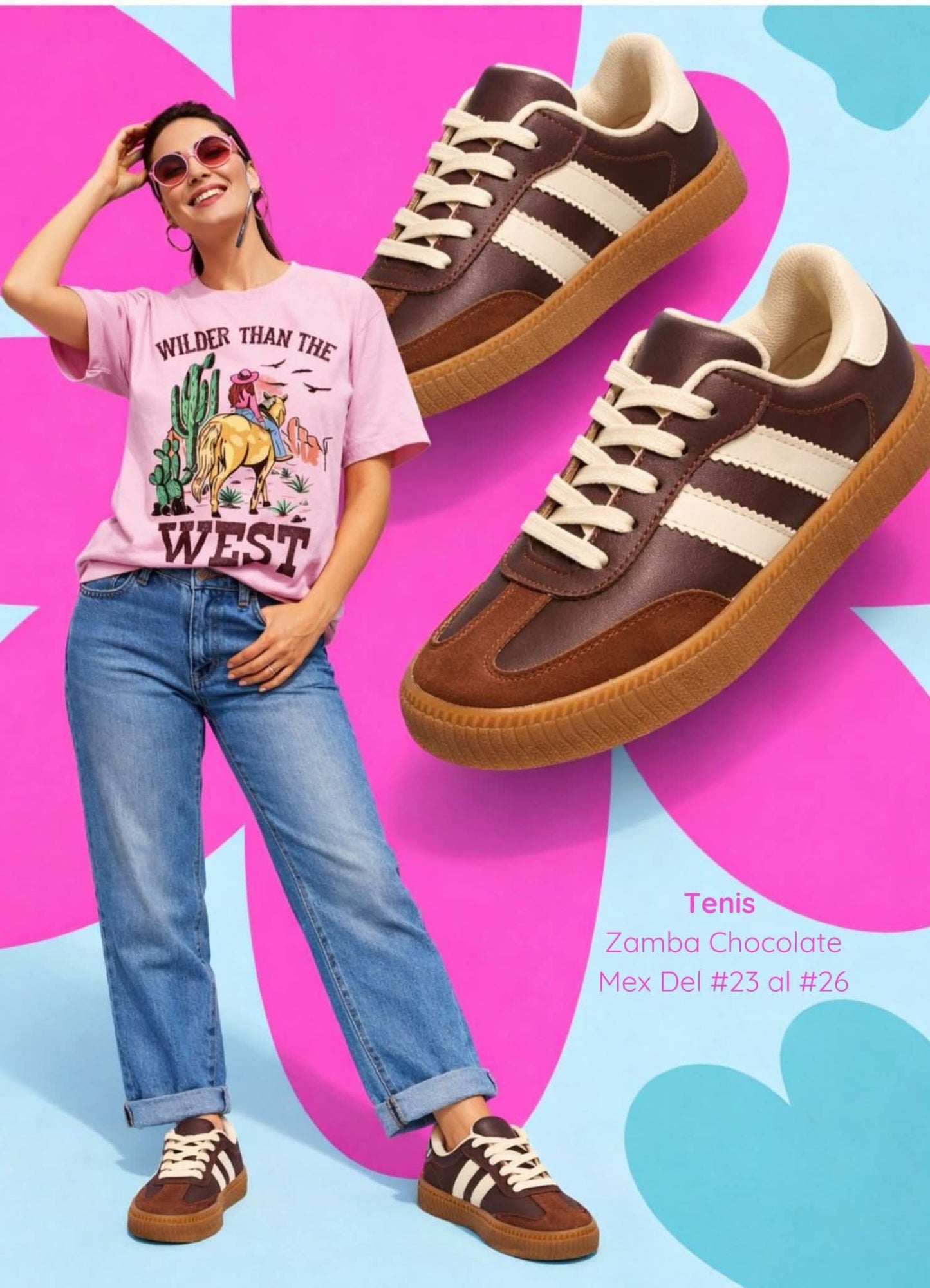 TENIS ZAMBA CHOCOLATE