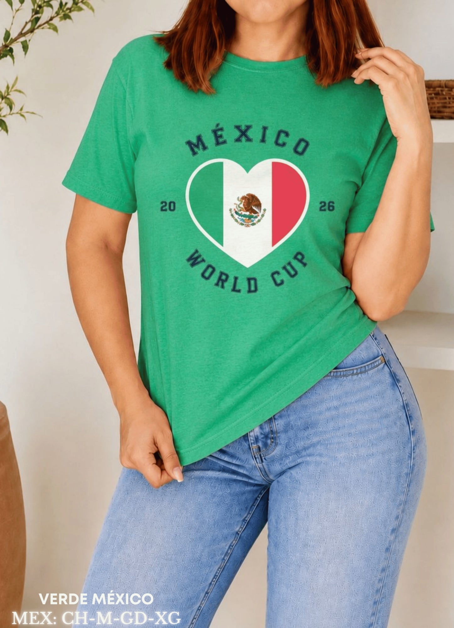 PLAYERA VERDE MEXICO