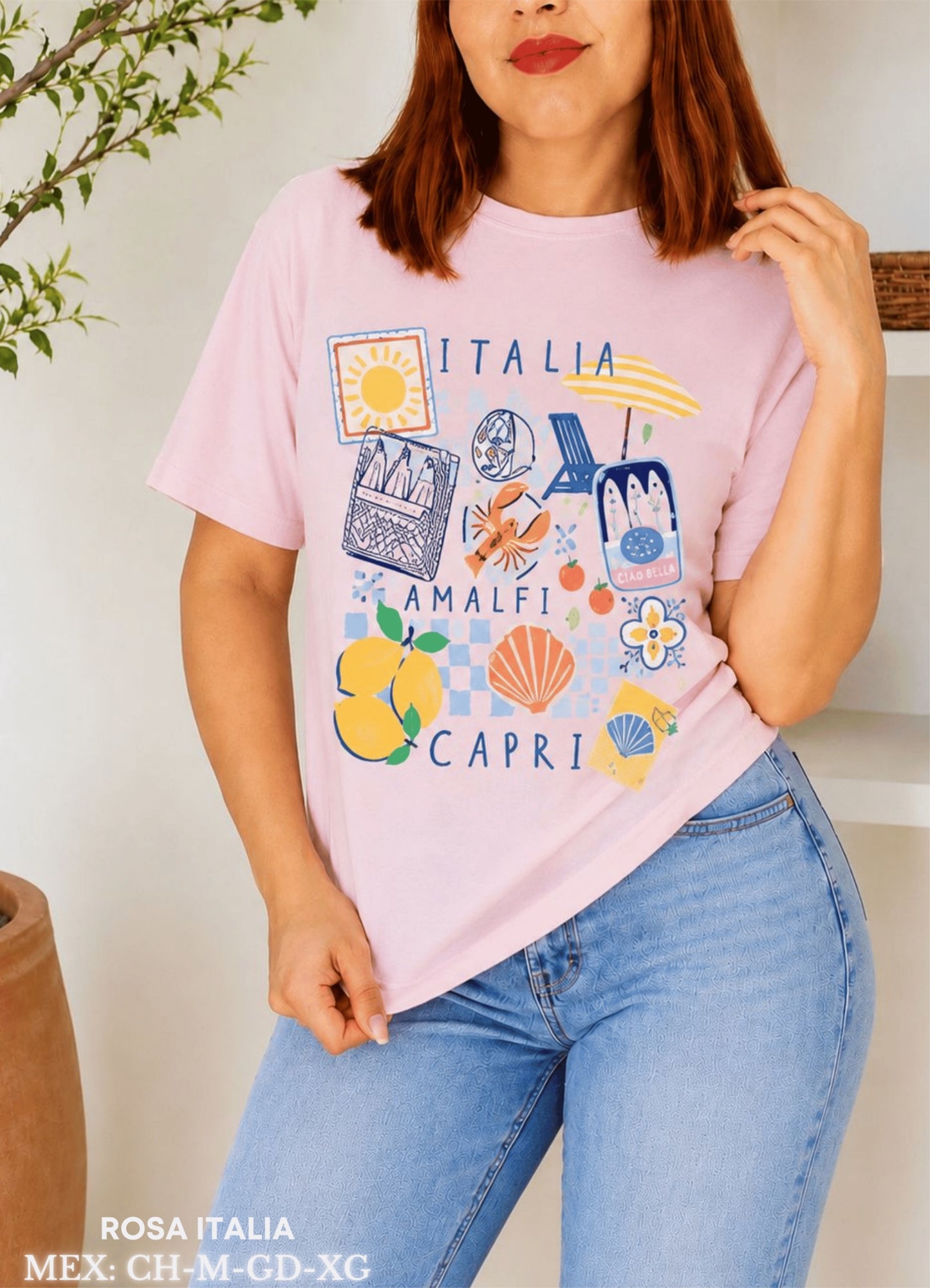PLAYERA ROSA ITALIA
