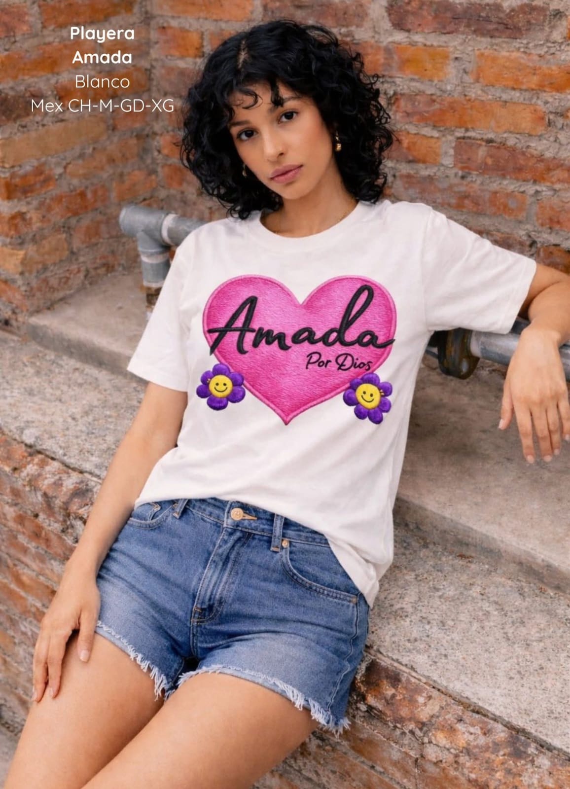 PLAYERA AMADA DAMA