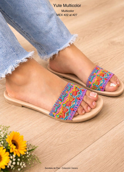 PISO YUTE MULTICOLOR