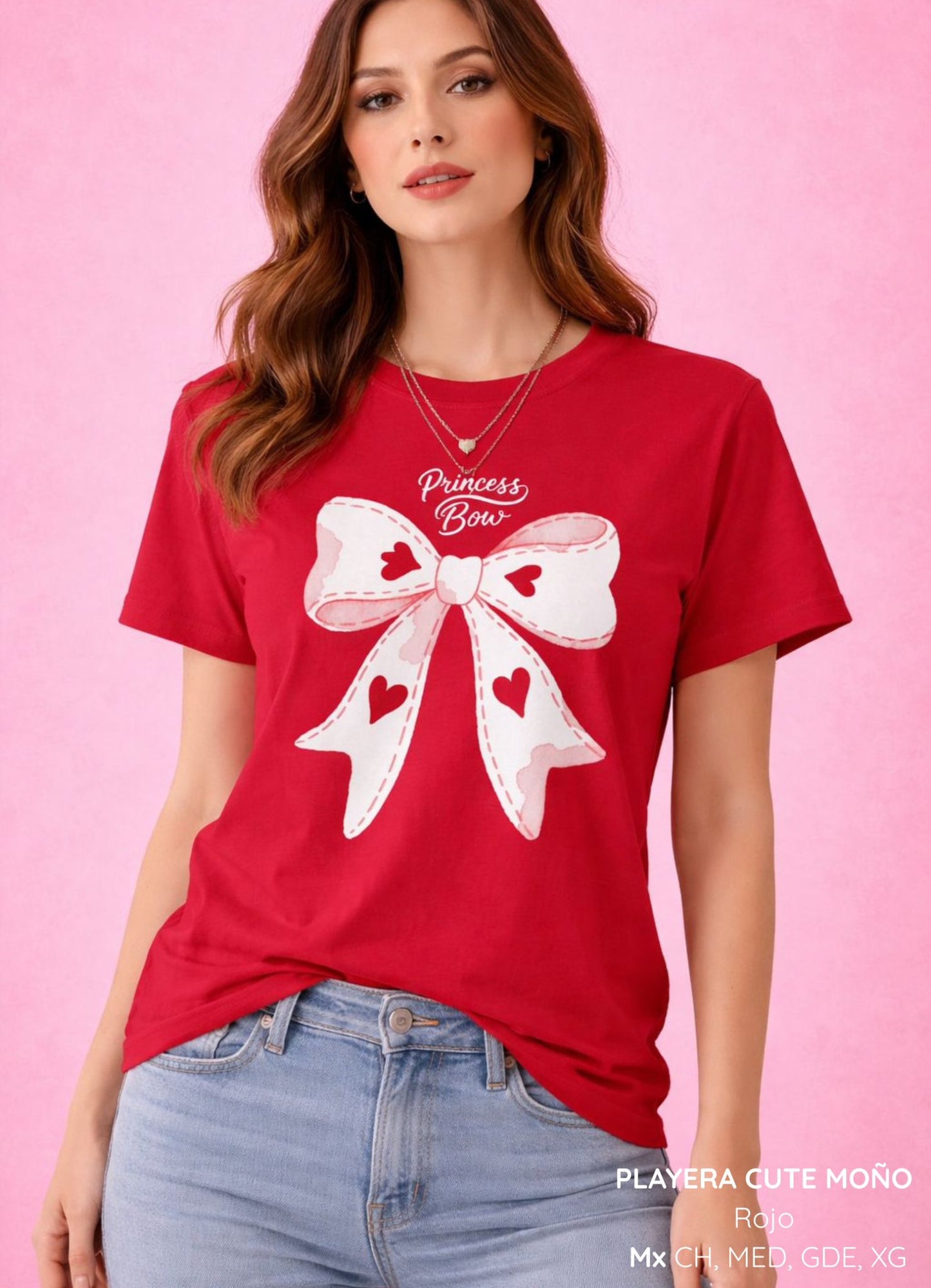 PLAYERA CUTE MOÑO