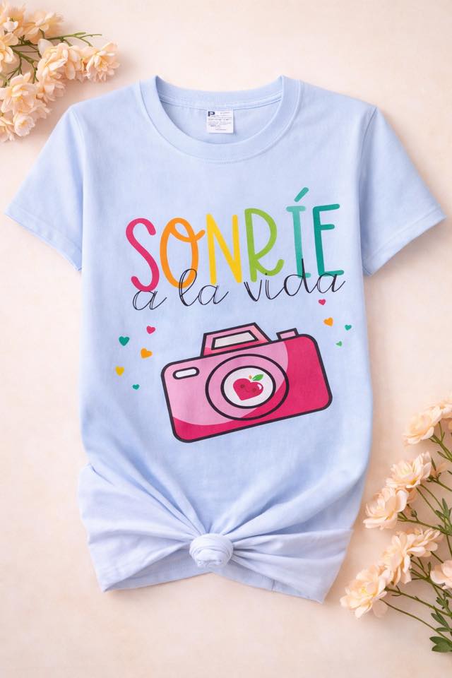 PLAYERA SONRIE