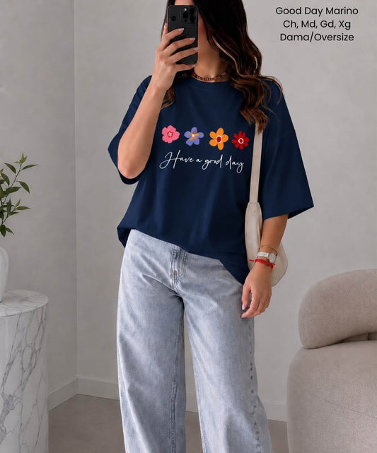 PLAYERA GOOD DAY MARINO