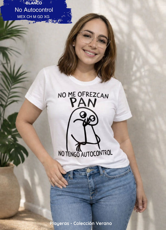 PLAYERA NO AUTOCONTROL