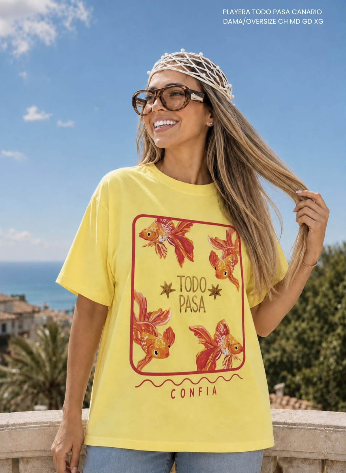 PLAYERA TODO PASA CANARIO
