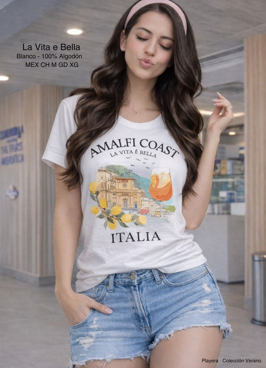PLAYERA LA VITA E BELLA