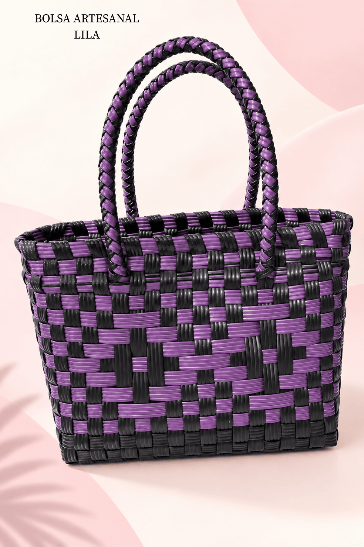 BOLSA ARTESANAL LILA