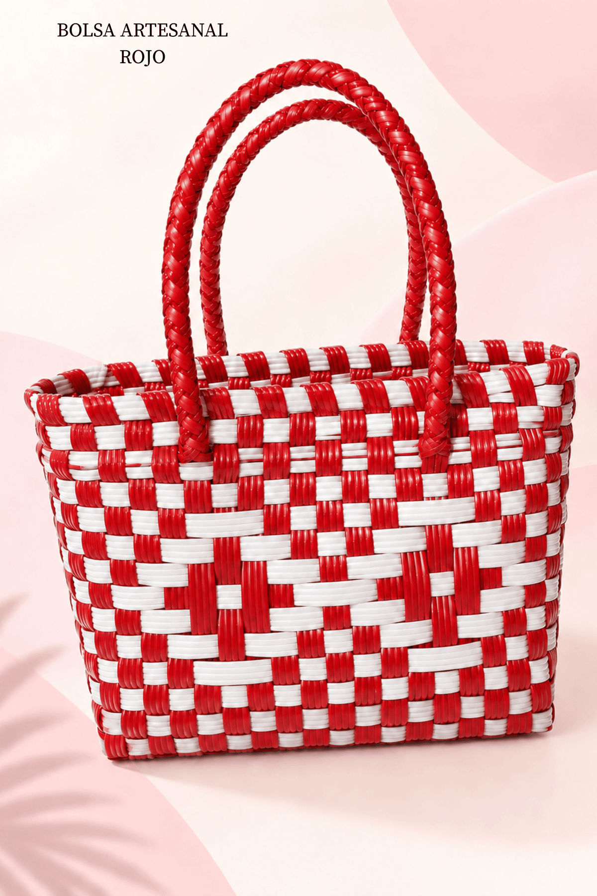 BOLSA ARTESANAL ROJO