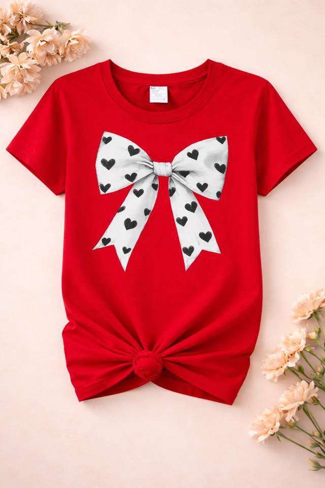 PLAYERA MOÑO HEART