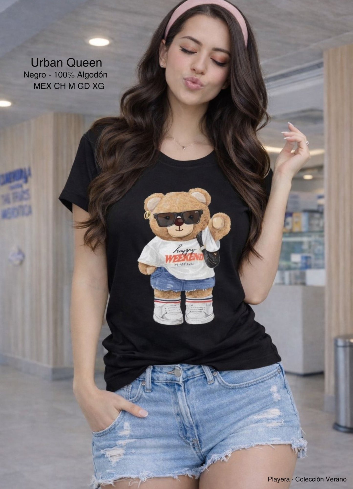 PLAYERA URBAN QUEEN