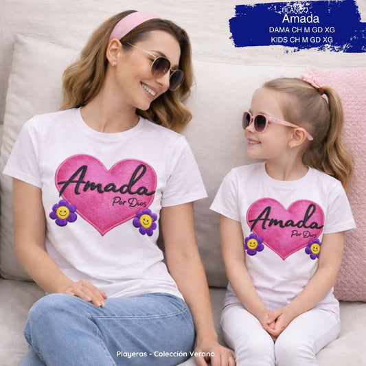 PLAYERA AMADA KIDS