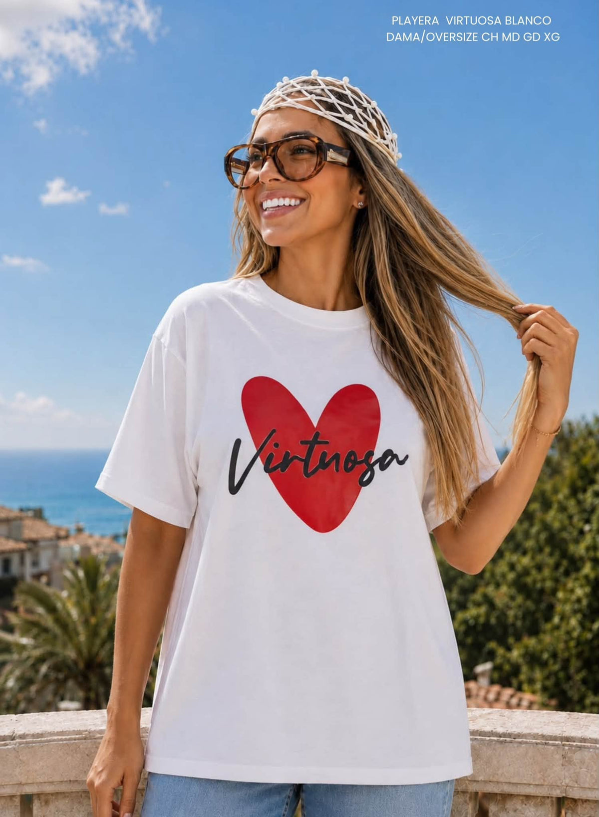 PLAYERA VIRTUOSA BLANCO