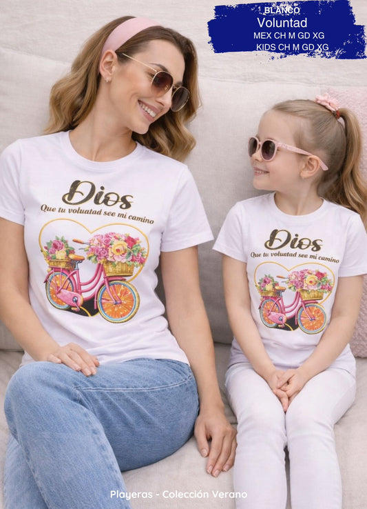 PLAYERA VOLUNTAD KIDS