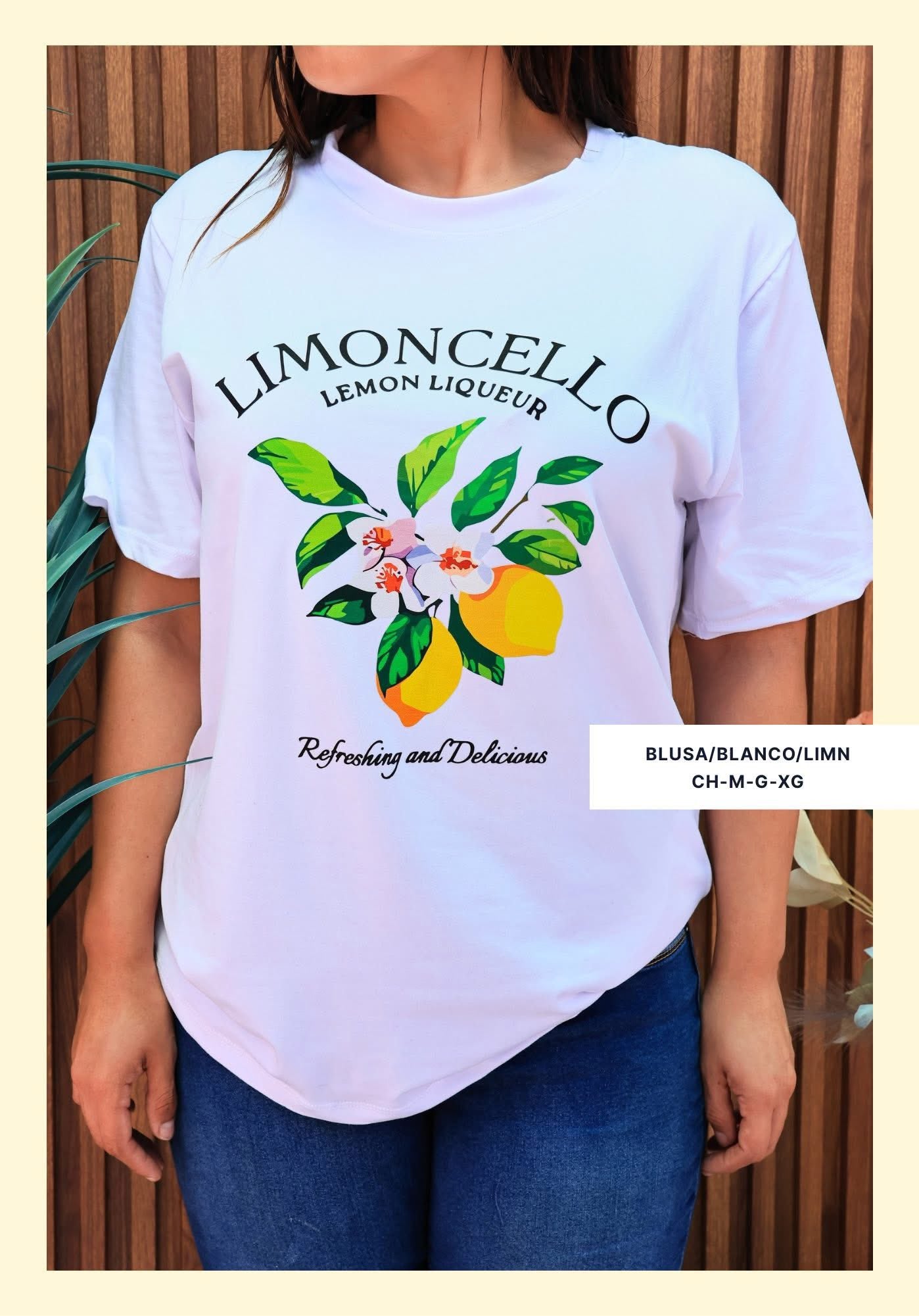 BLUSA/ESTAMPADA/LIMONCELLO