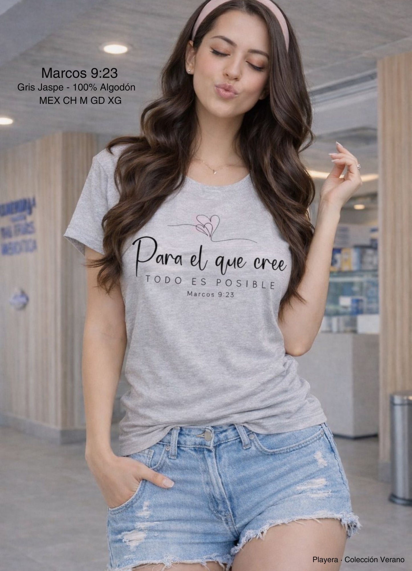 PLAYERA MARCOS 9:23
